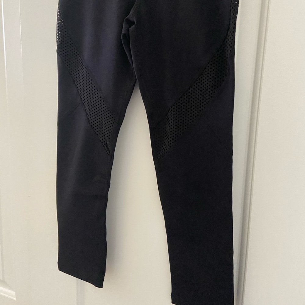 Express women’s black mesh workout leggings pants - Picture 3 of 10